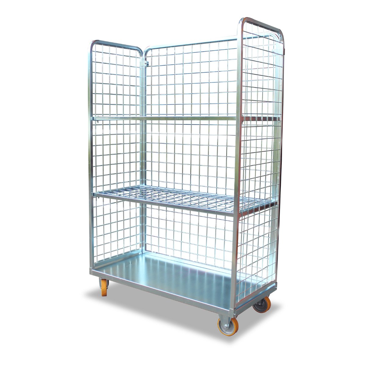 Buy Cage Trolley (Shelved - Long) Cage Trolley from Astrolift NZ
